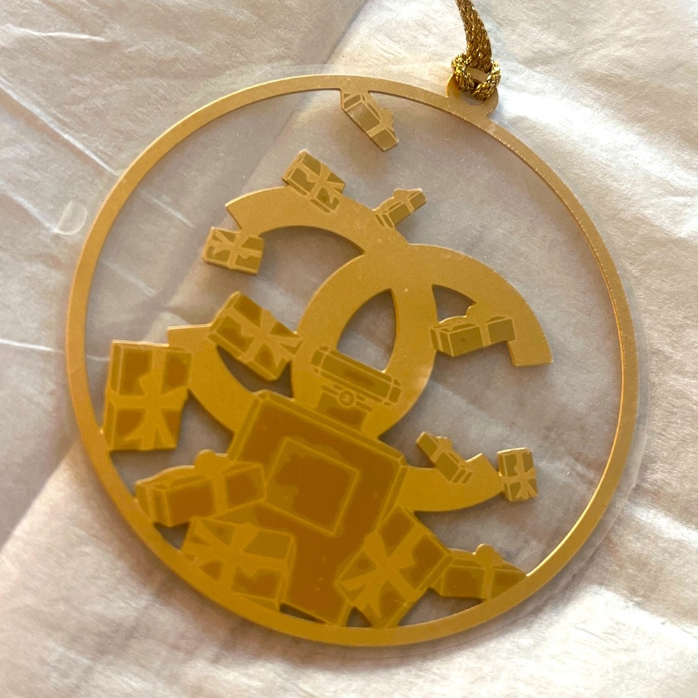 Chanel christmas ornament